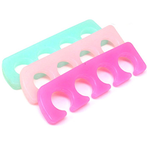 Silikone Toe Separators til fodpleje