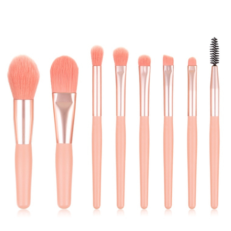 Gradient fiber hår stor pulver makeup børste sæt