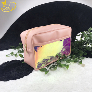 Laser PVC Magic Color Custom Makeup Brush Bag